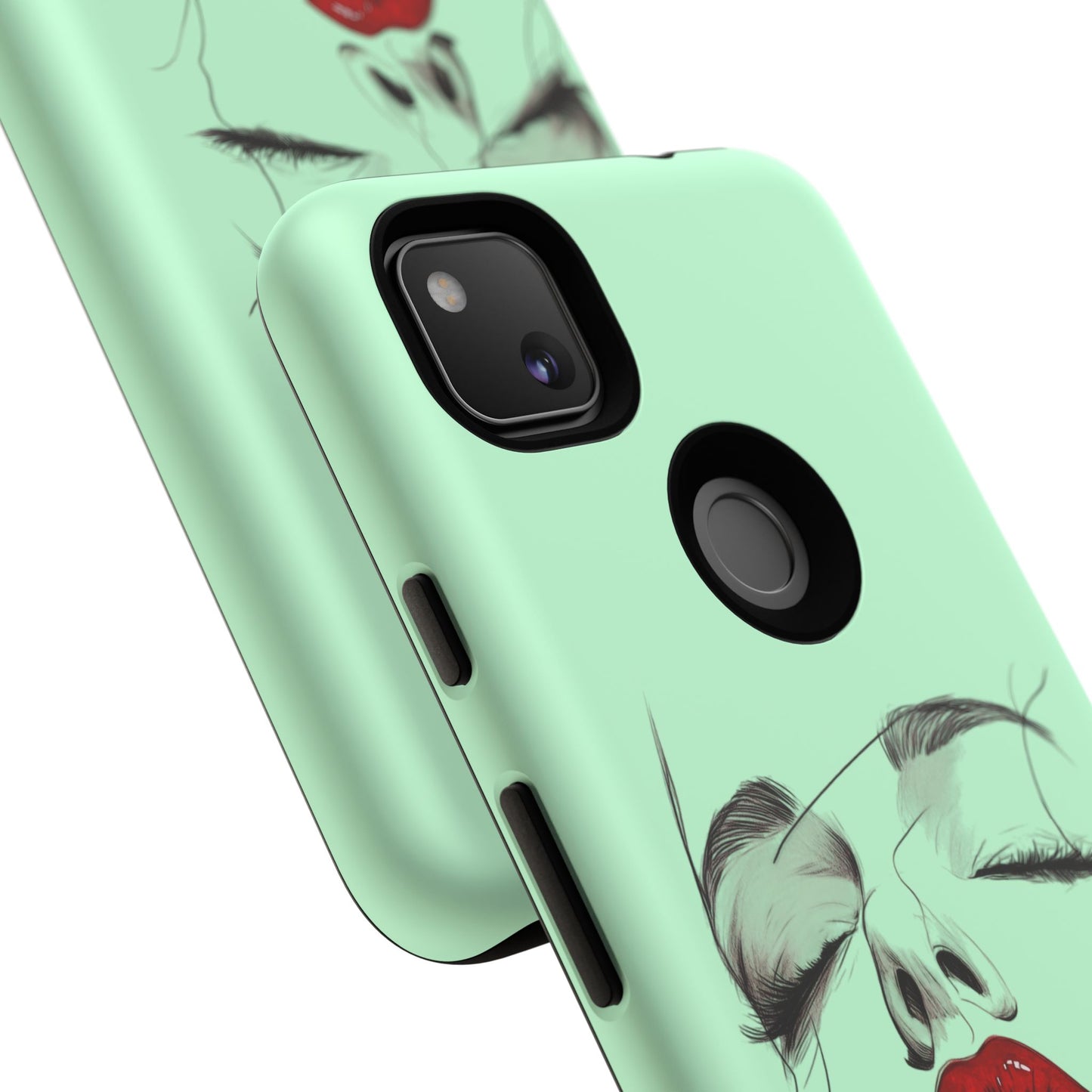 Stylish Phone Case, Artistic Phone Cover, Trendy Tech Accessory, Unique Cell Phone Protector, Gift for Her, Modern Aesthetic
