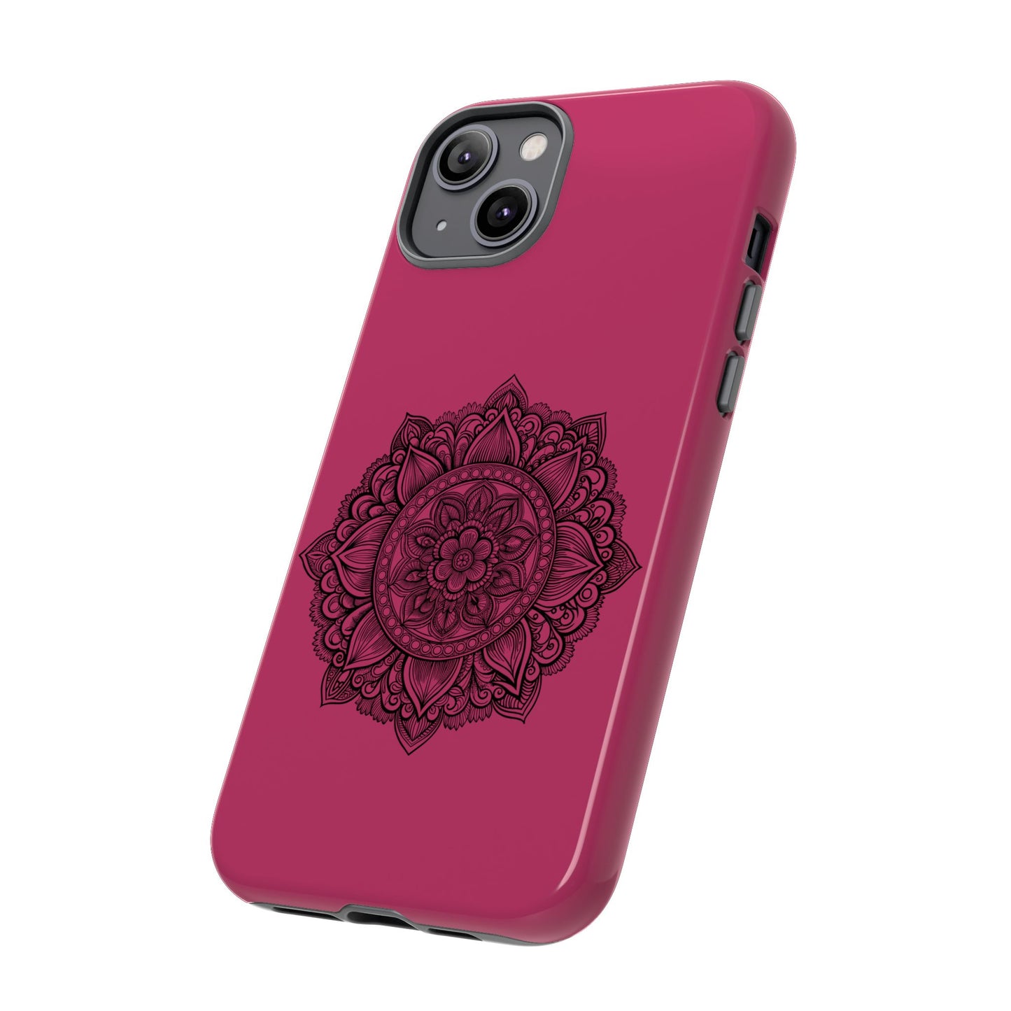 Vibrant Mandala Phone Case, Artistic Protection Cover, Gift for Her, Trendy Accessories, Birthday or Holiday Present