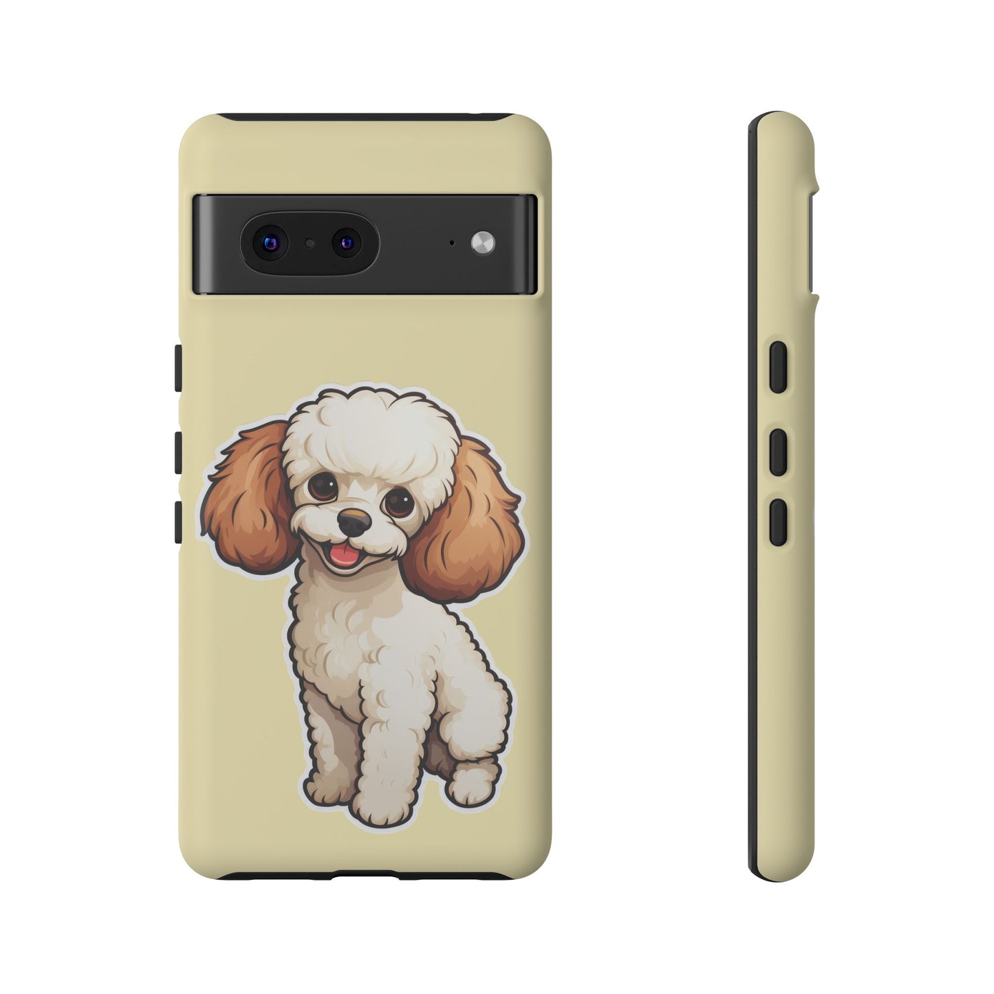 Cute Dog Phone Case, Pet Lover Gift, Custom Phone Cover, Cartoon Dog Case, Durable Phone Accessory