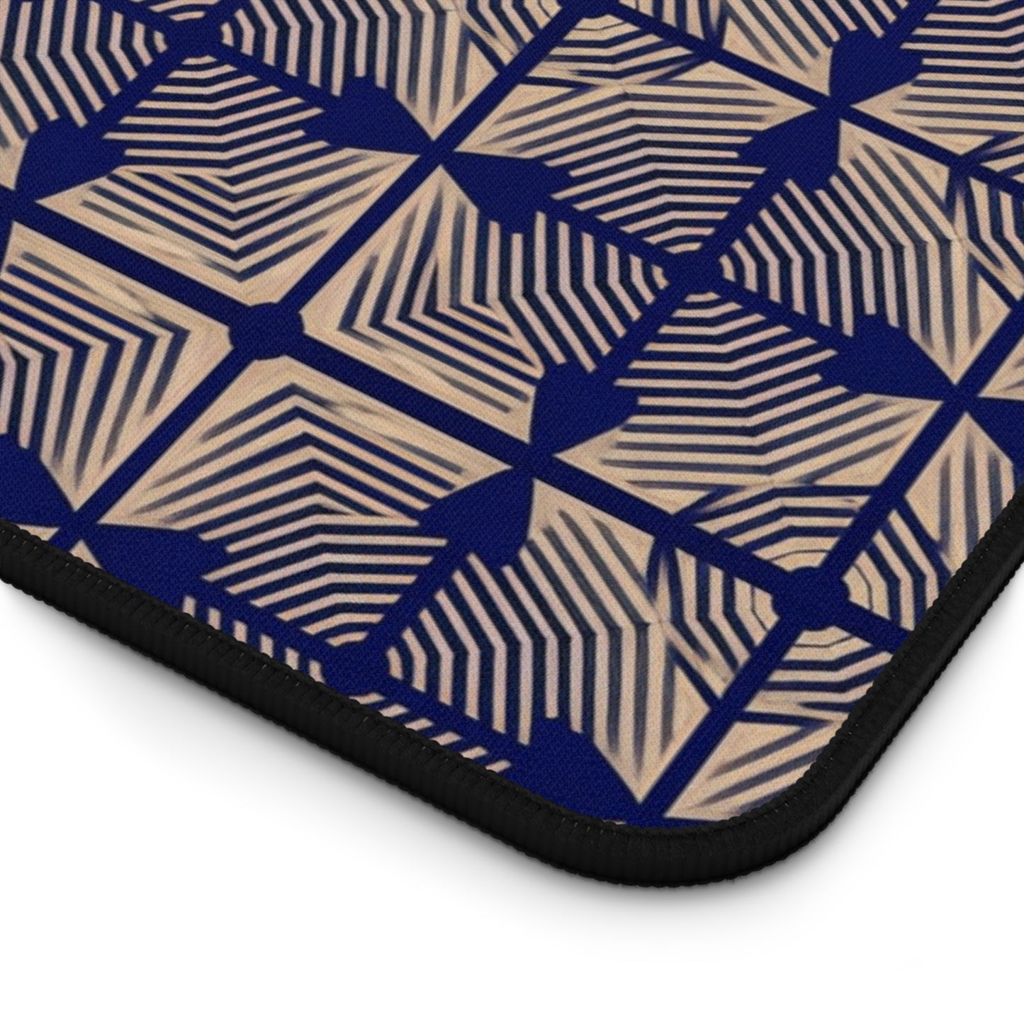 Elegant Geometric Desk Mat for Stylish Workspaces