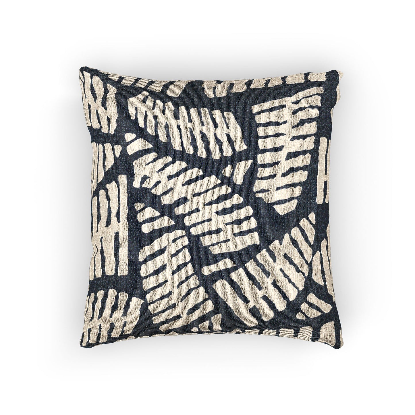 Bohemian Woven Pillow, Textured Home Decor, Boho Chic Cushion, Woven Throw Pillow, Coastal Living Accent, Natural Fabric Pillow