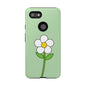 Floral Phone Case - Tough Cases for Nature Lovers, Cute Green Flower Design, iPhone Cover, Gift for Her, Spring Accessories