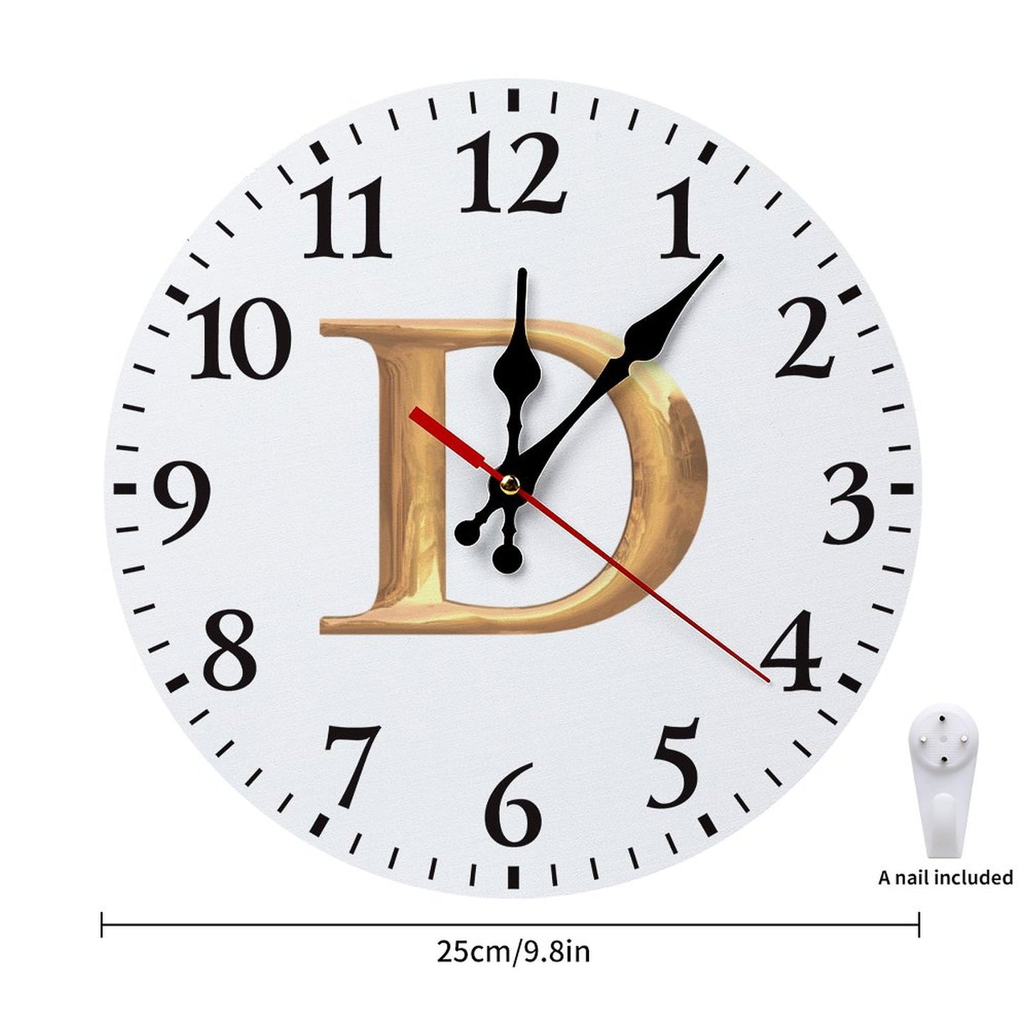 Modern Wooden Wall Clock