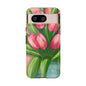 Floral Phone Case with Vibrant Tulips - Tough Cases for Garden Lovers, Spring Gifts, Nature Enthusiasts, Unique Gadget Accessories, [...]