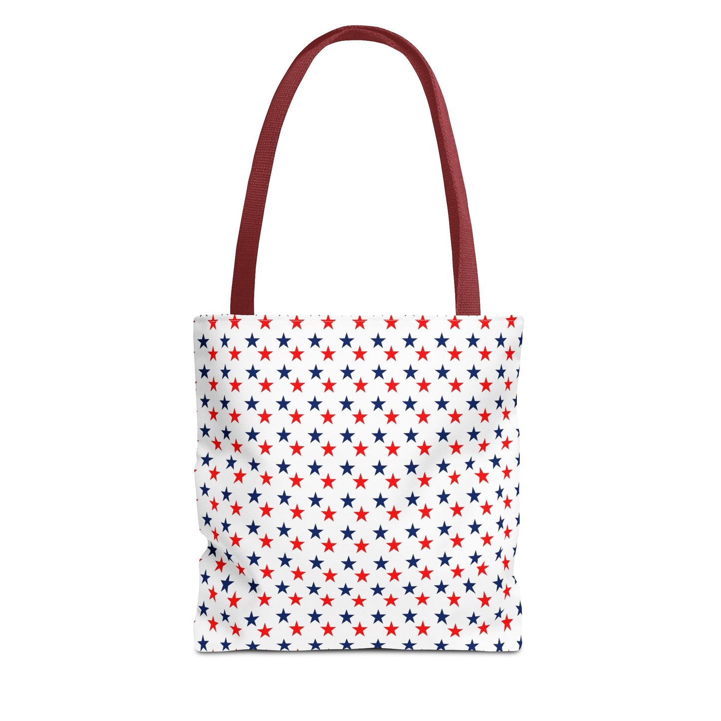 Tote Bag stars red white and blue