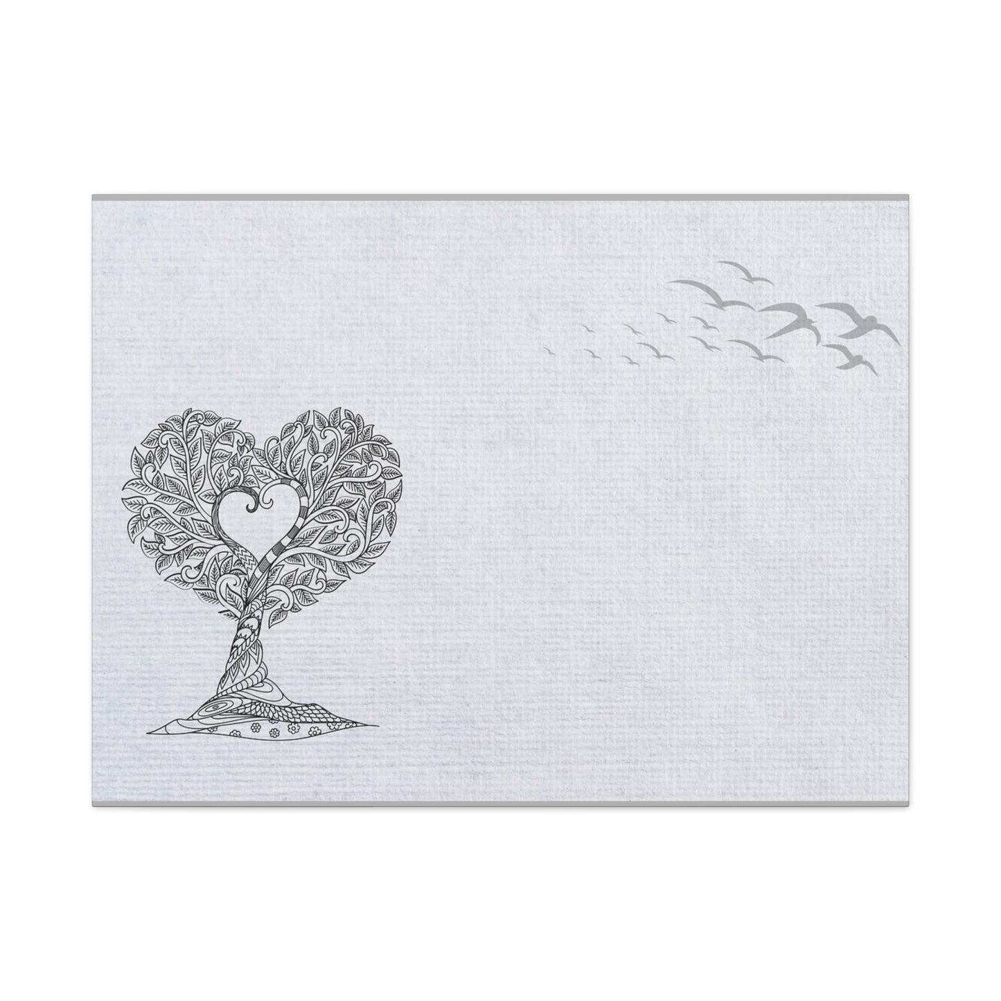 Matte Canvas, Stretched, 1.25" - Heart Tree