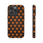 Halloween Skull Phone Case, Spooky Mobile Cover, Trick or Treat Accessory, Goth Gift, Skull Pattern Design