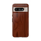 Wood Grain Phone Case, Stylish Tough Cases, Nature-Inspired Protective Cover, Unique Gifts for Him and Her, Eco-Friendly Tech Accessory