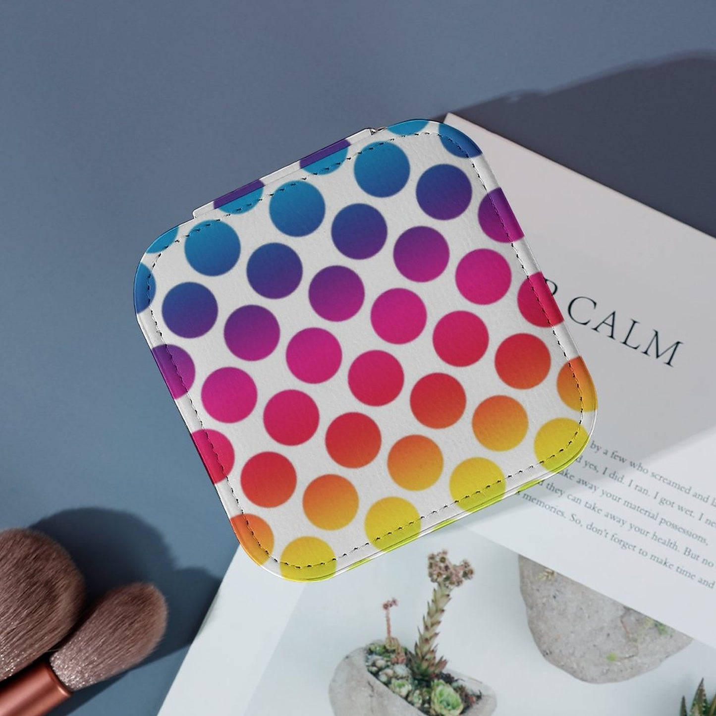 Box Organizer for Jewelry Rainbow Colors