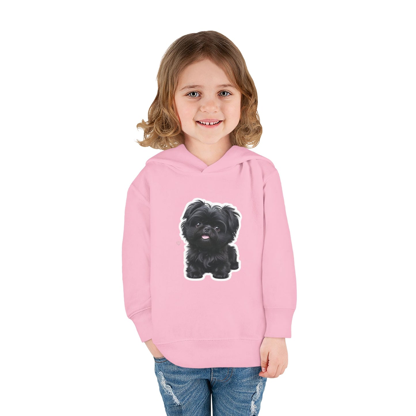 Cute Toddler Hoodie with Adorable Dog Design, Baby Gift, Winter Wear, Kids Sweatshirt, Comfortable Pullover