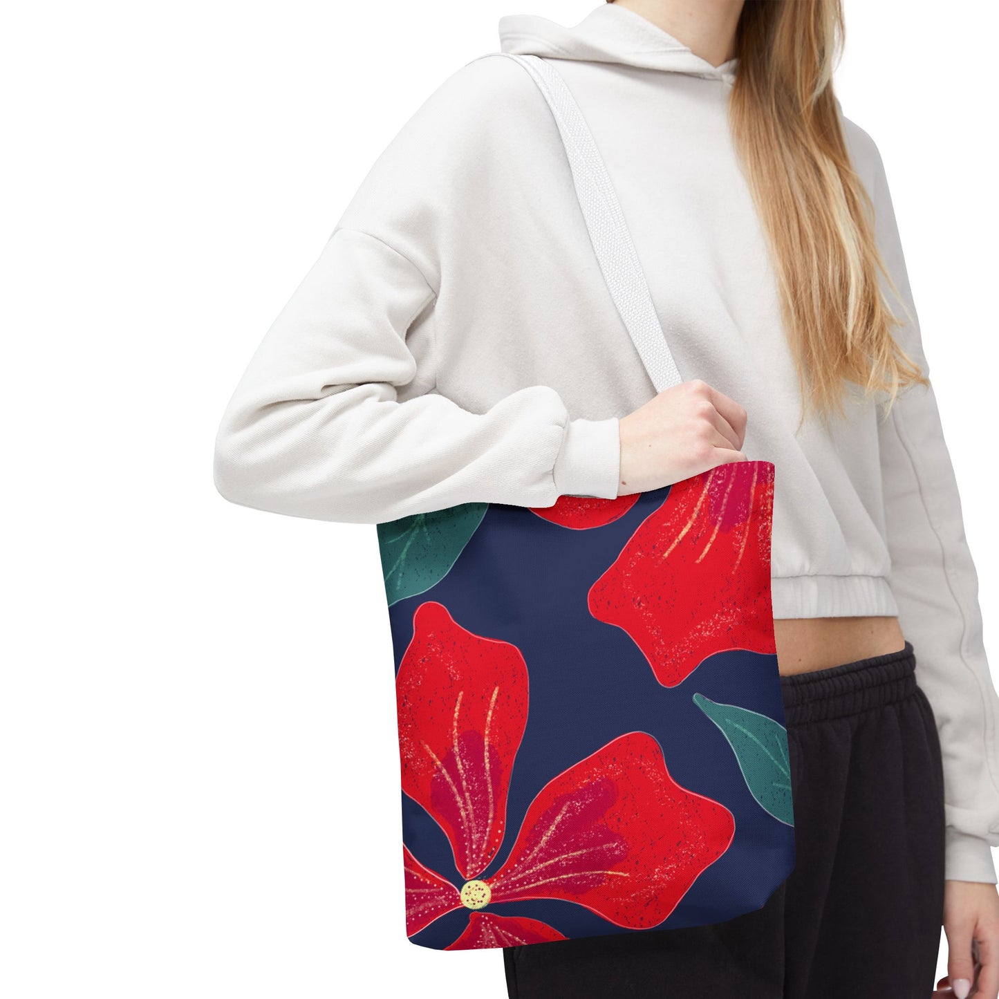Vibrant Floral Tote Bag, Stylish Shopping Bag, Eco-Friendly Handbag, Chic Summer Tote, Perfect Gift for Her