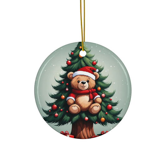 Ceramic Ornaments, 2-Side Print, (1pc, 3pcs, 5pcs, 10pcs)