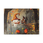 Whimsical Halloween Glass Cutting Board - Perfect for Fall Decor, Kitchen Gift, Trick or Treat, Pumpkin Lover, Halloween Party Supplies