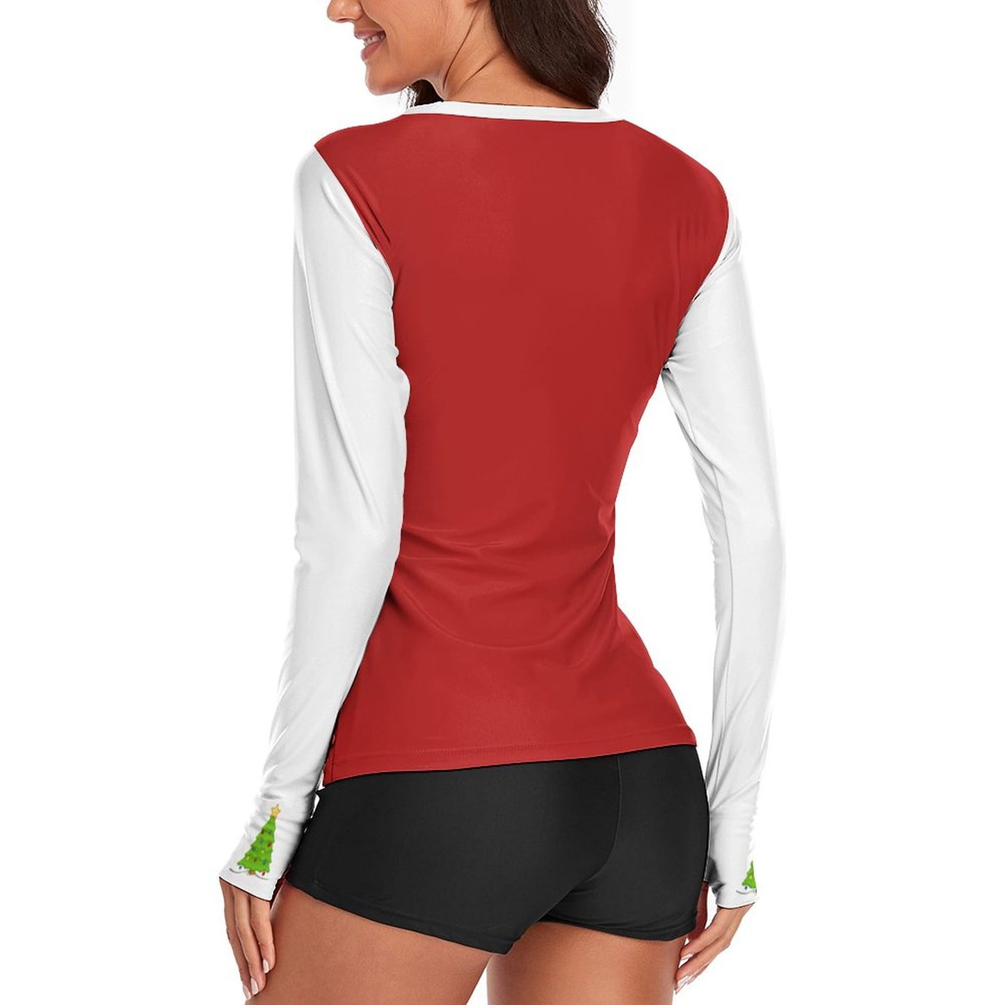 Women's Long Sleeve Sun Protection Shirt-UPF 40 UV Rash Guard for Hiking