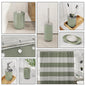 Hearth & Harbor 20 Piece Bathroom Accessories Set, Sage Green Bathroom Decor Set