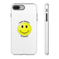 Happy Face Phone Case, Tough Cases, Don’t Worry, Be Happy, Cute Gift for Friends, Positive Vibes, Fun Mobile Accessories