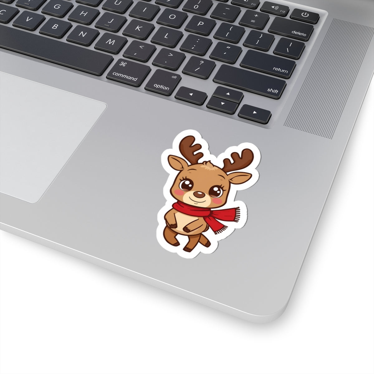 Cute Reindeer Kiss-Cut Stickers for Holiday Cheer, Perfect for Scrapbooking, Gift Wrapping, Holiday Cards, and More!
