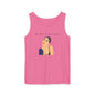 Funny Graphic Tank Top - "Oh sh*t, I almost cared"