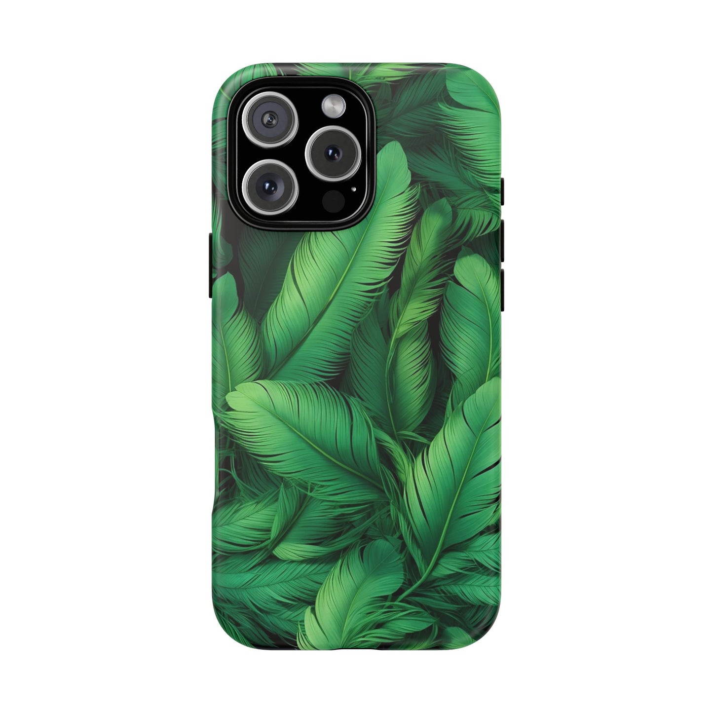 Tough Cases - Tropical Leaf Phone Case, Nature-inspired, Phone Accessory, Gift for Her, Jungle Theme, Eco-Friendly