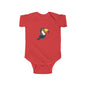 Cute Toucan Infant Bodysuit, Baby Shower Gift, Toddler Outfit, Baby Clothes, Cute Animal Design on Onesie