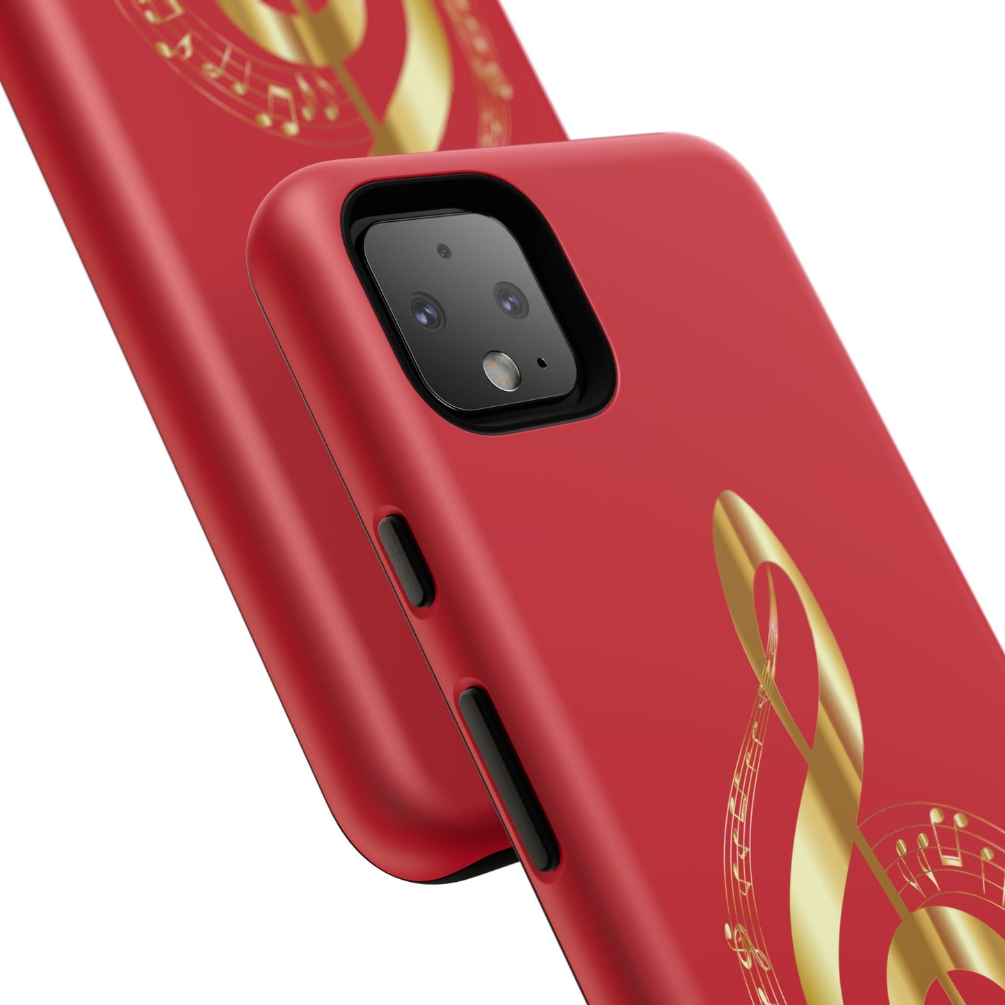 Tough Cases - Red Musical Note