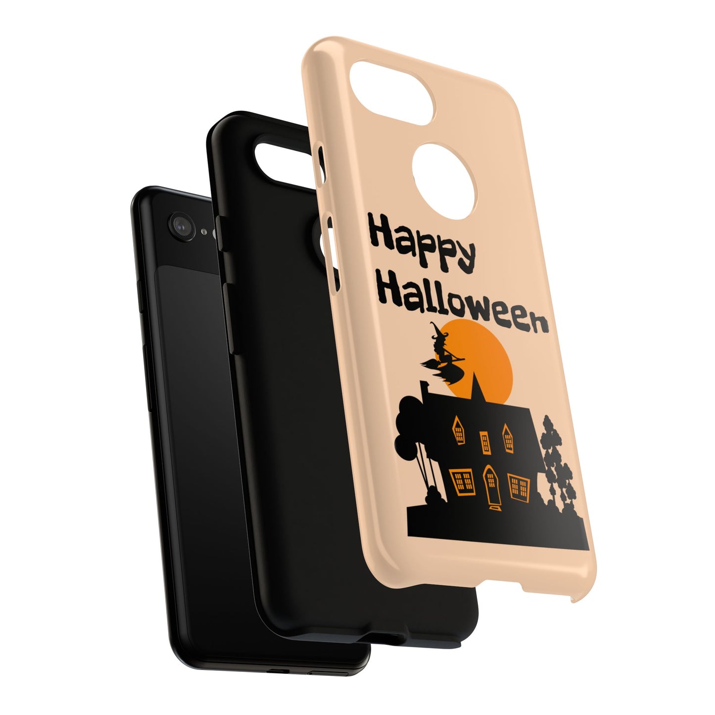 Halloween Phone Case, Spooky Mobile Cover, Tough Case for Phone, Witch Design, Fall Decor, Unique Gift for Halloween