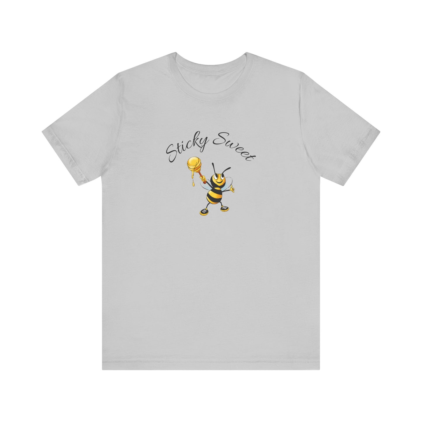Sticky Sweet Bee Unisex Tee, Cute Bee T-Shirt, Honey Lover Gift