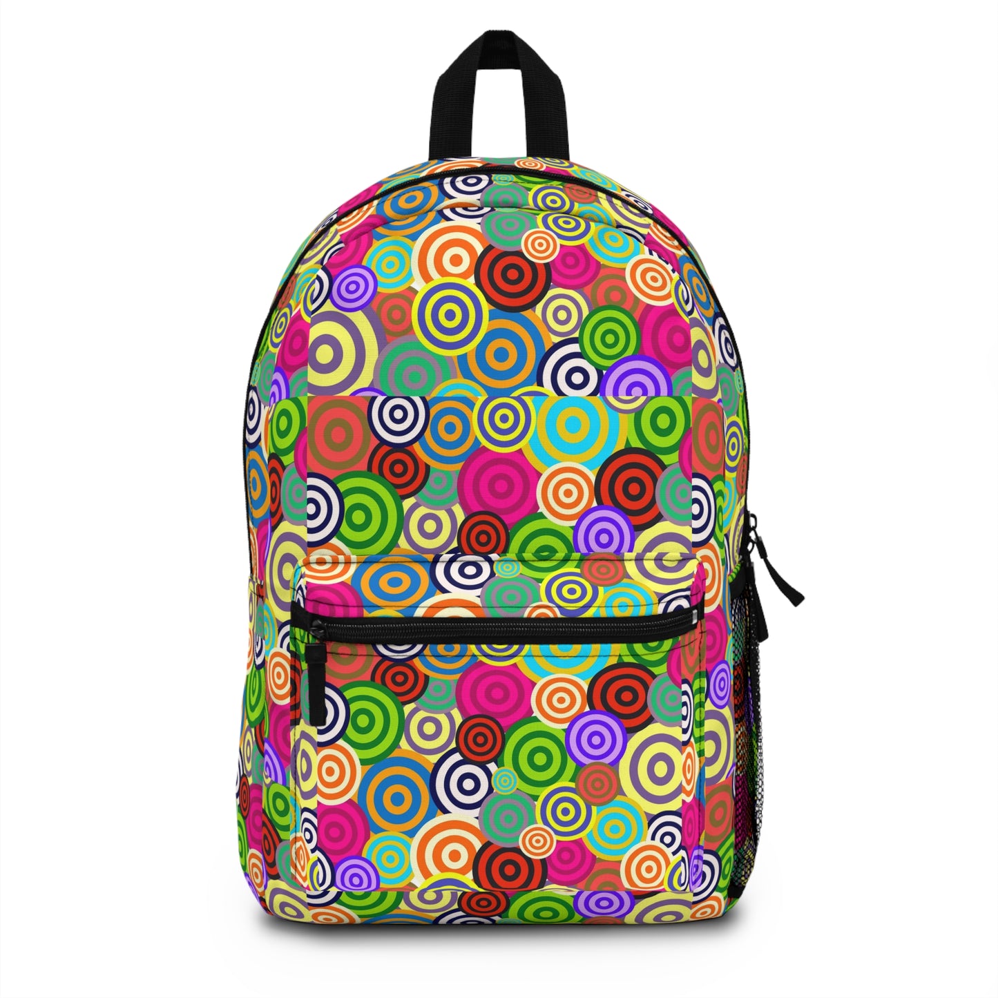 Colorful Patterned Backpack, Fun School Bag, Trendy Accessories, Gift for Students, Bright Backpack for Kids, Unique Travel Bag