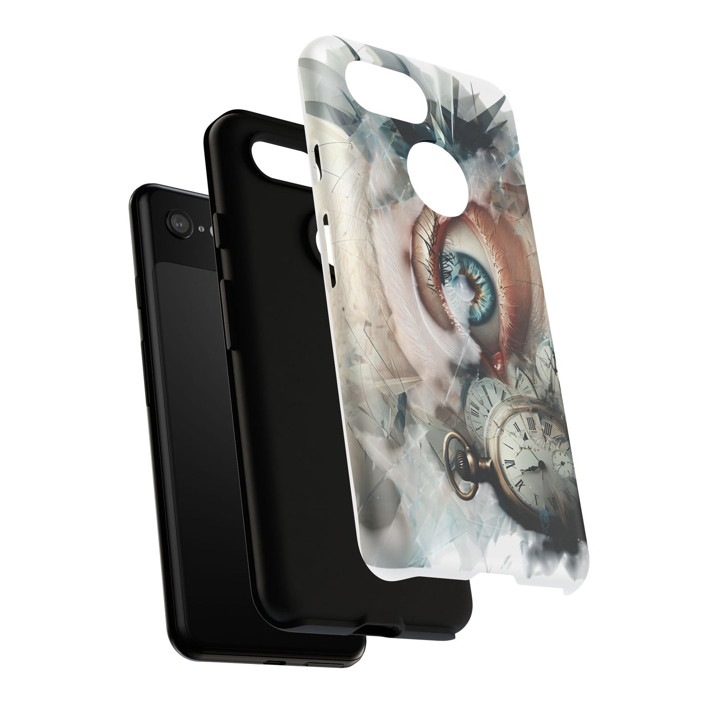 Artistic Eye Phone Case, Unique Smartphone Cover, Whimsical Gift for Art Lovers, Trendy Tech Accessory, Birthday Present, Holiday Gift