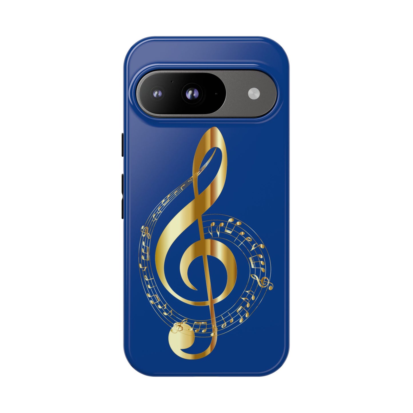 Tough Cases Blue and Gold Musical Note