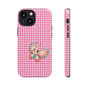 Cute Butterfly Phone Case, Tough Cases, Floral Phone Accessory, Gift for Her, Spring Fashion, Kids' Birthday Present, Pastel Aesthetic