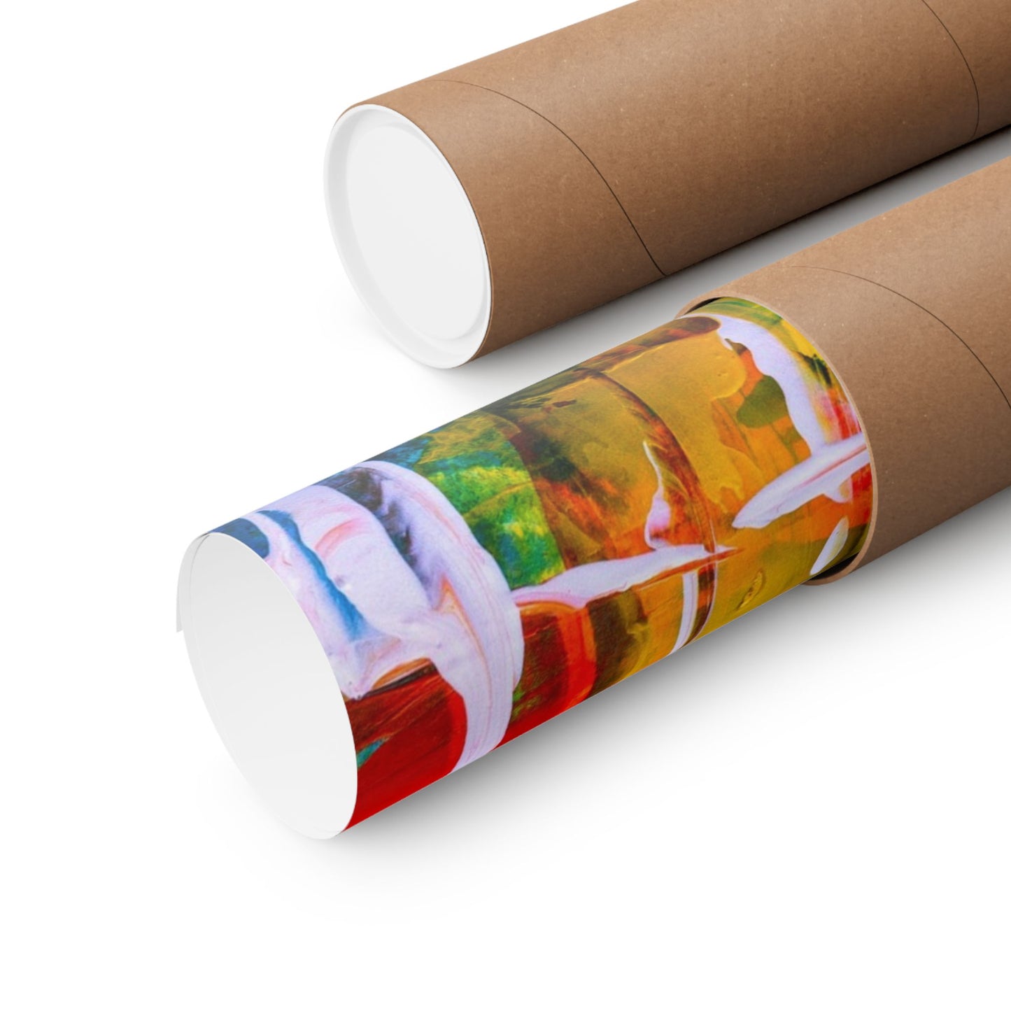 Vibrant Abstract Wall Art | Matte Vertical Posters, Colorful Decor, Modern Home