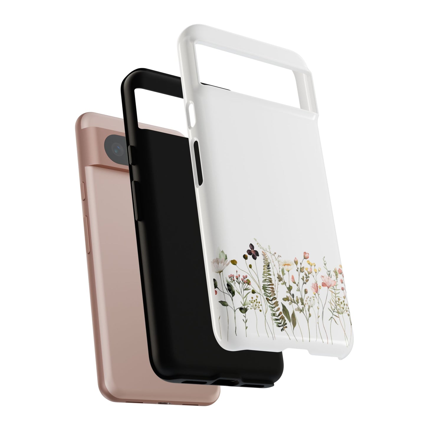 Floral Phone Case - Tough Cases for Nature Lovers, Stylish Floral Design, Phone Protection, Gifts for Her, Eco-Friendly Tech Accessories