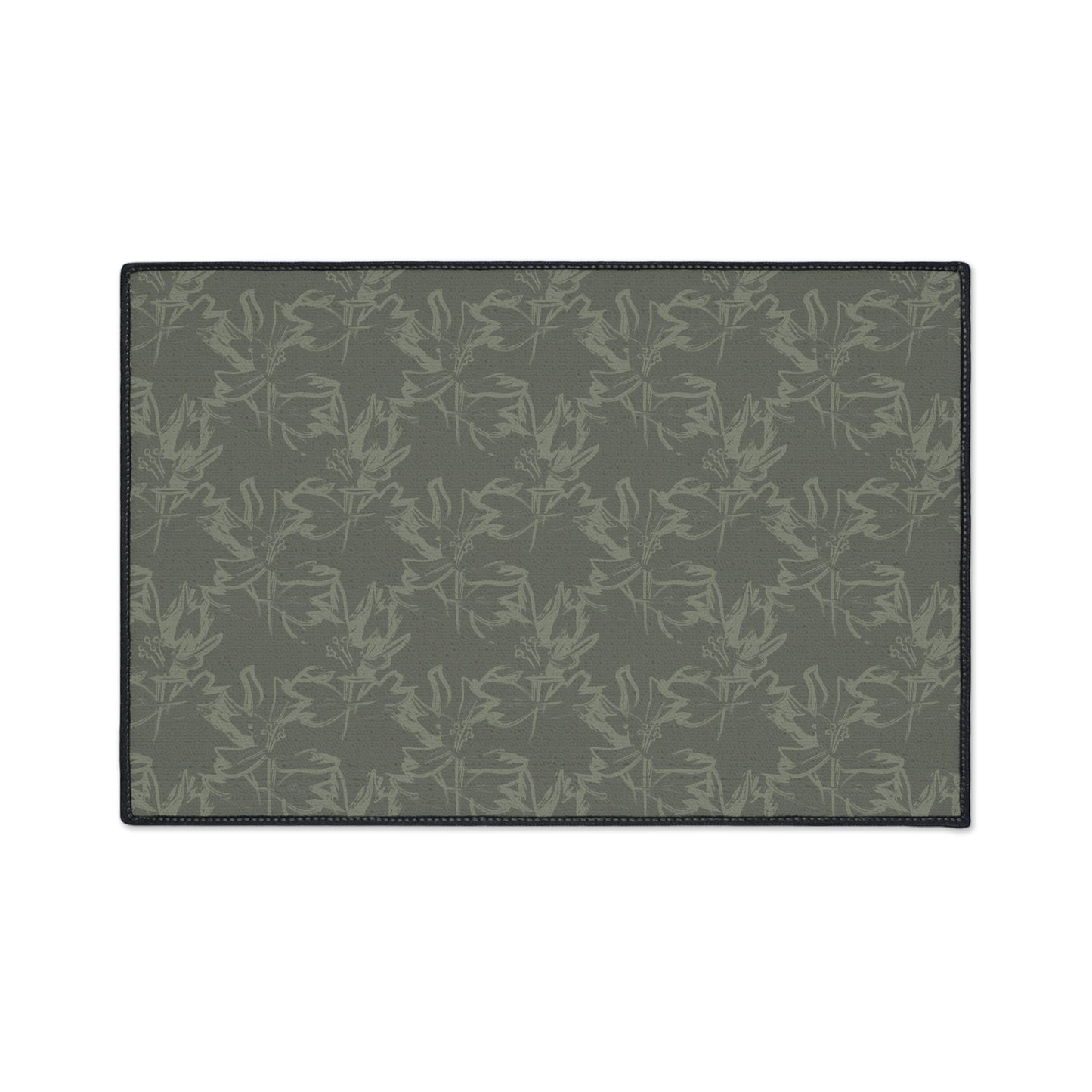 Heavy-Duty Floor Mat — Durable Camouflage Pattern Entry/Utility Rug