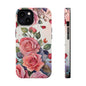 Floral Rose Magnetic Phone Case — Impact-Resistant Protective Cover