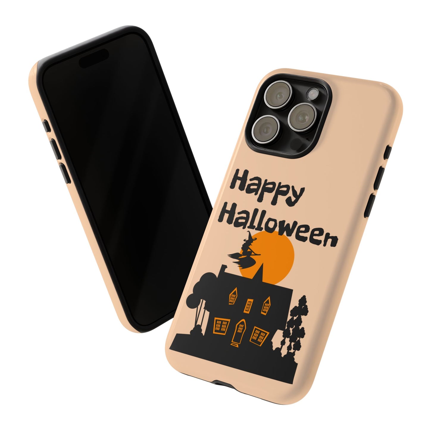 Halloween Phone Case, Spooky Mobile Cover, Tough Case for Phone, Witch Design, Fall Decor, Unique Gift for Halloween