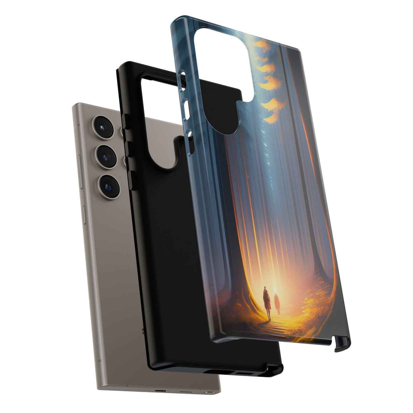 Phone Case — Mystical Forest Nightscape Protective Tough Case