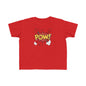 Superhero Toddler Tee, Cute Kids Shirt, POW Graphic T-Shirt, Fun Children's Wear, Birthday Gift, Playtime Outfit