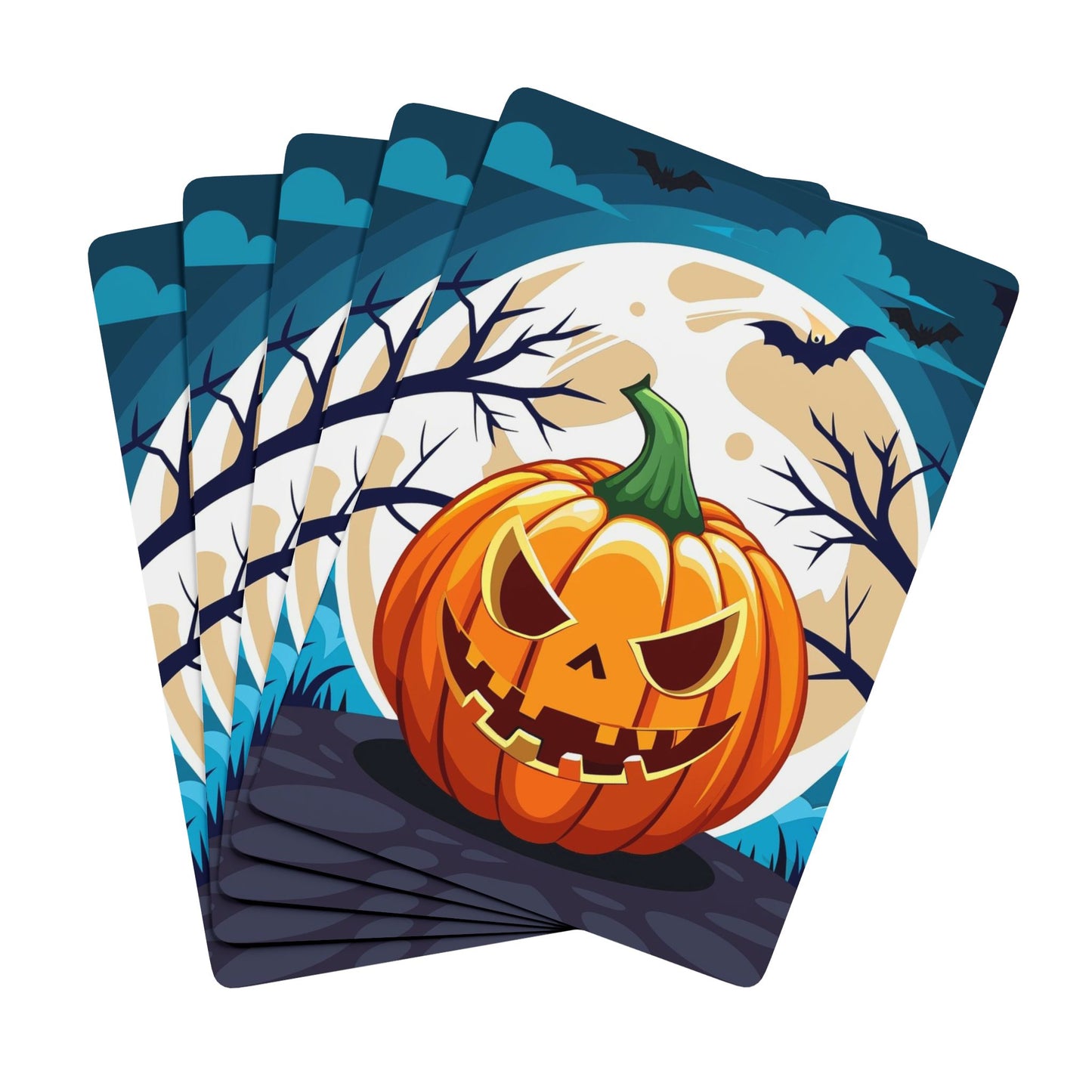 Halloween Themed Playing Cards, Spooky Poker Deck for Parties, Unique Gift for Card Lovers, Trick-or-Treat Games, Fall Celebrations