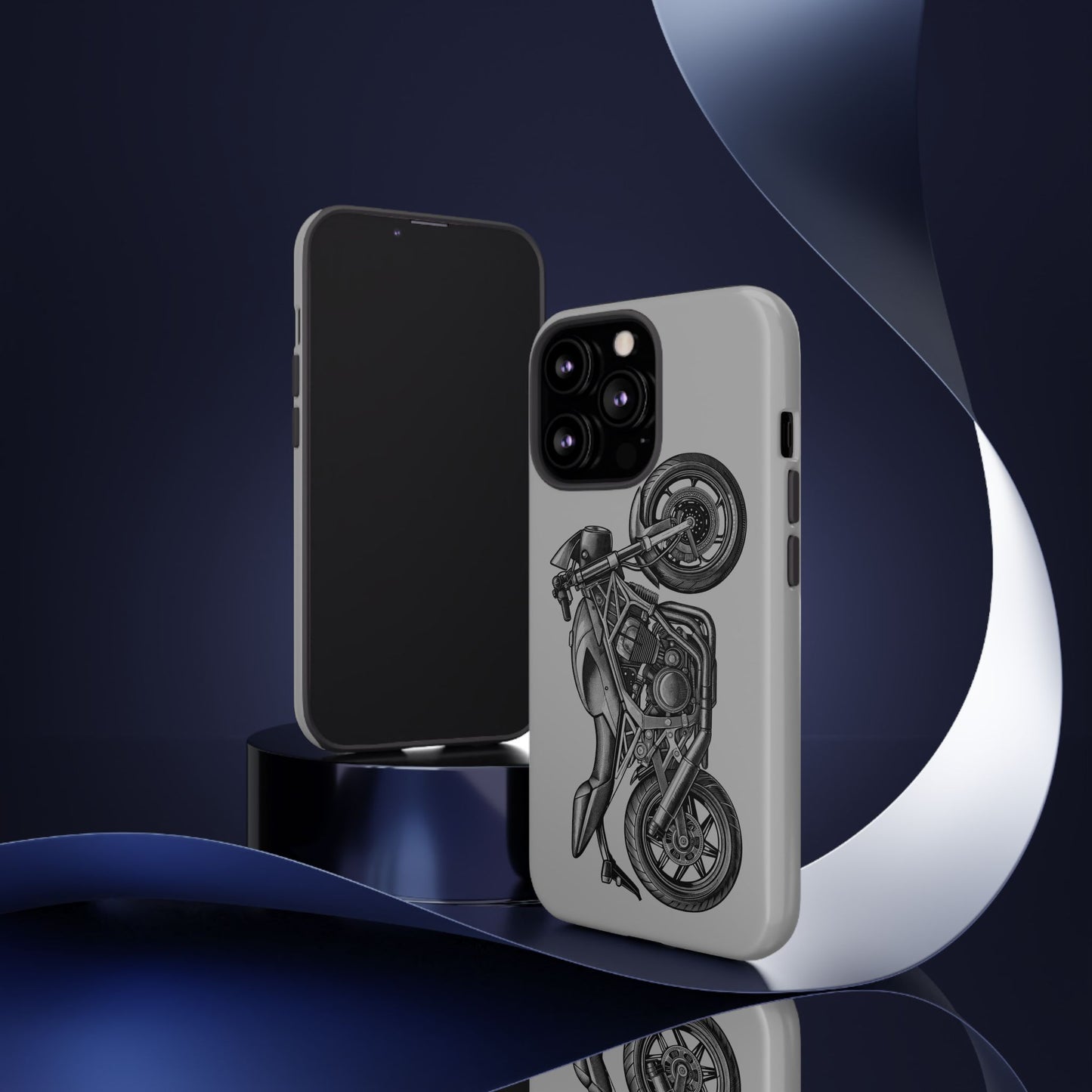 Motorcycle Phone Case - Tough Cases - Biker Gift, Motorcycle Lover, Custom Phone Cover, Unique Biker Accessory