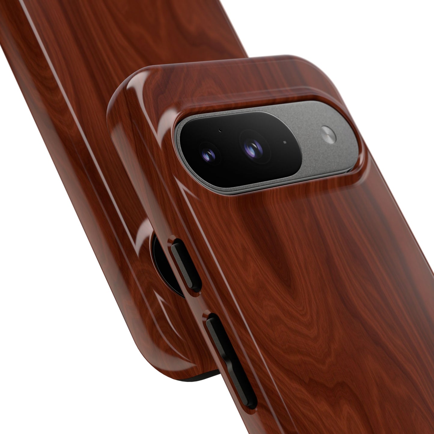 Wood Grain Phone Case, Stylish Tough Cases, Nature-Inspired Protective Cover, Unique Gifts for Him and Her, Eco-Friendly Tech Accessory