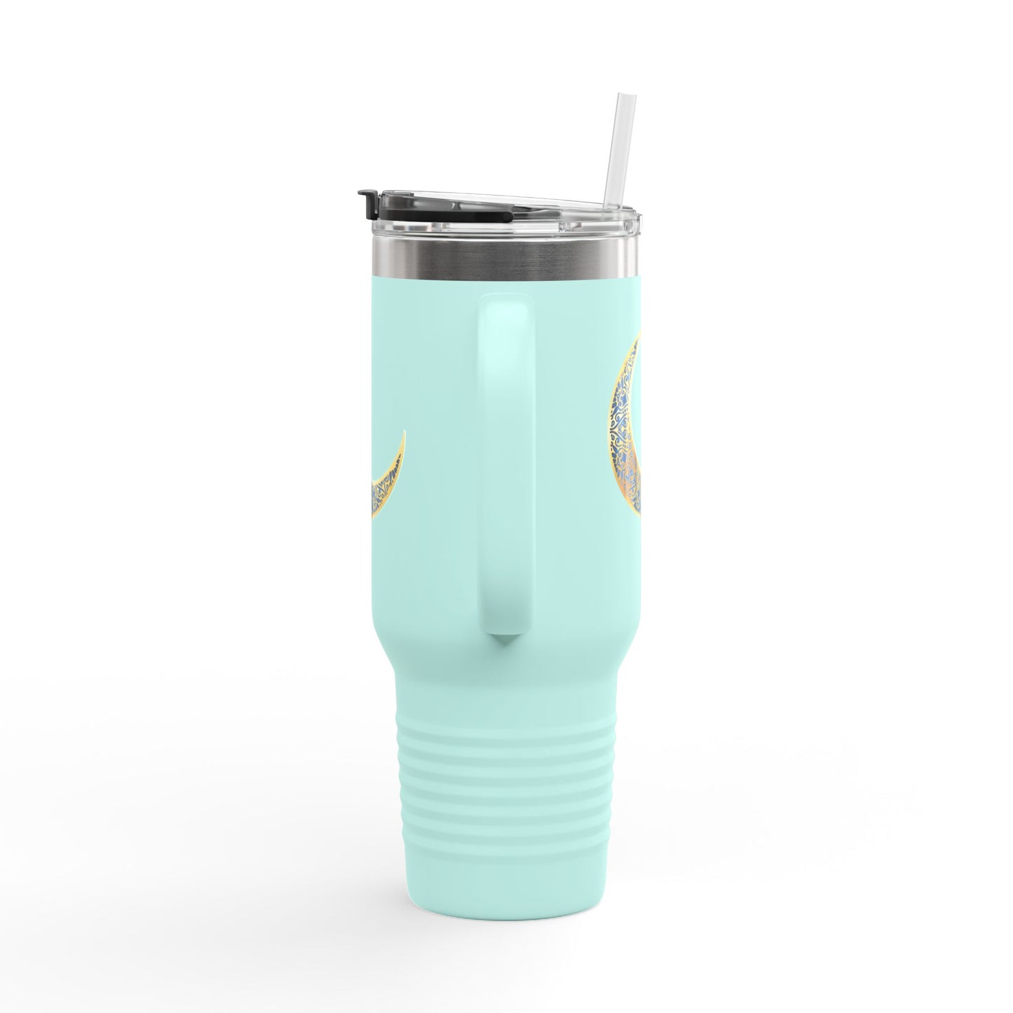 Sparkling Crescent Moon Travel Mug - 40oz Insulated Drinkware, Perfect for Coffee Lovers, Outdoor Adventures, Gifts for Her, Birthday, [...]