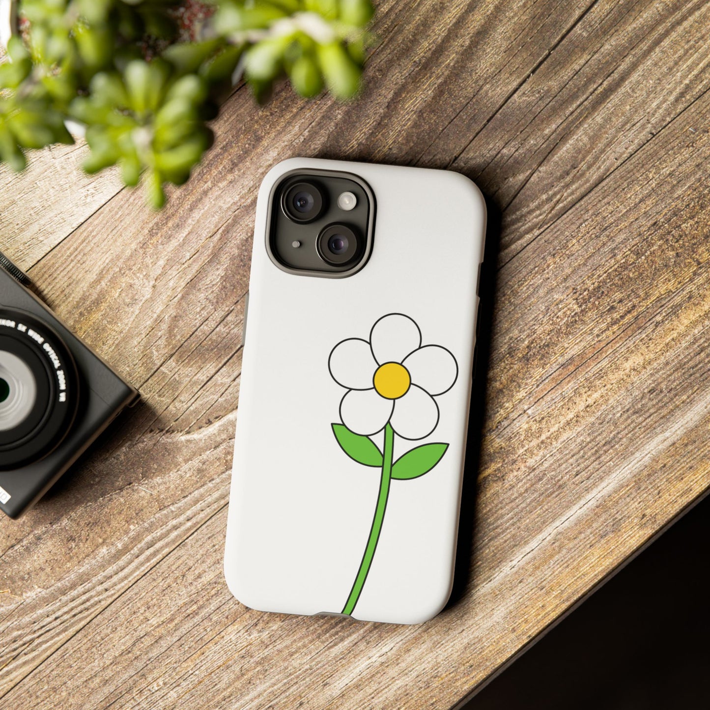 Floral Phone Case, Tough Cases with Flower Design, Cute Phone Accessory, Gifts for Her, Spring Decor, Unique Phone Cases