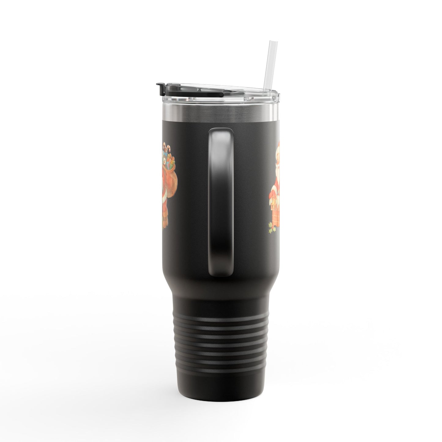 Festive Insulated Travel Mug with Santa and Holiday Designs | Perfect for Christmas Parties, Gift for Coffee Lovers, Winter Travel, [...]