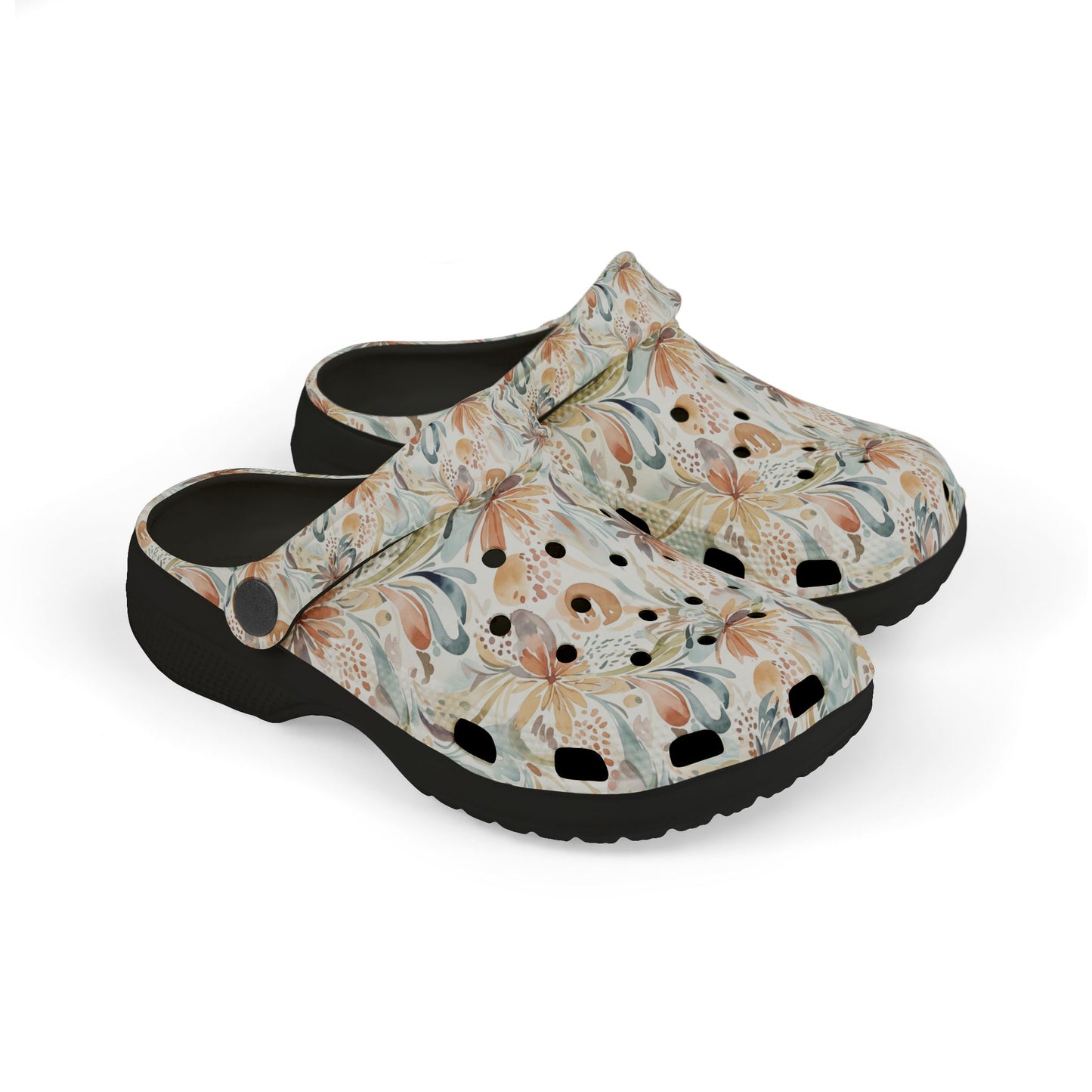 Stylish Kids' Floral Clogs | Comfortable Footwear for Playdates, Garden Walks, Summer Fun, Kids' Parties, Outdoor Adventures