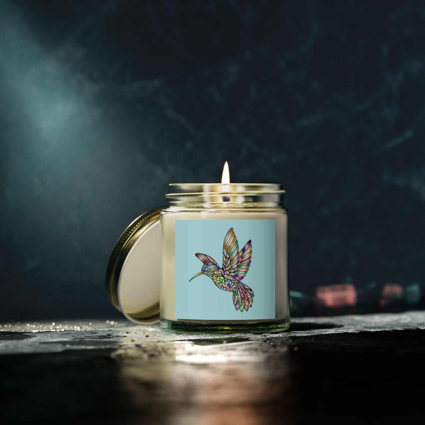 Scented Candles, Aromatic Calm, Relaxation Gift, Eco-Friendly Home Decor, Aromatherapy Candle, Unique Candle Design, Gift for Her