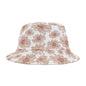Boho Floral Bucket Hat - Summer Accessories, Beachwear, Sun Protection, Travel Hat, Festival Style