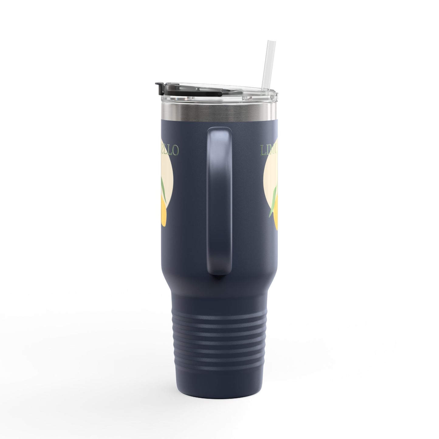 Limoncello Insulated Travel Mug, 40oz - Perfect for Road Trips, Summer Picnics, Camping, and Gift Ideas, Travel Mug for Lemon Lovers