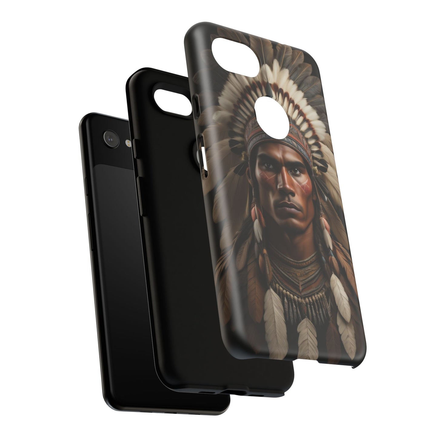 Native American Art Phone Case, Strong Culture Design, Unique Gift for Him or Her, Tough Cases, Customizable Protector, Tribal Style