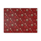 Festive Glass Cutting Board for Holiday Cooking, Christmas Kitchen Decor, Holiday Gift, Seasonal Homeware, Festive Hostess Gift
